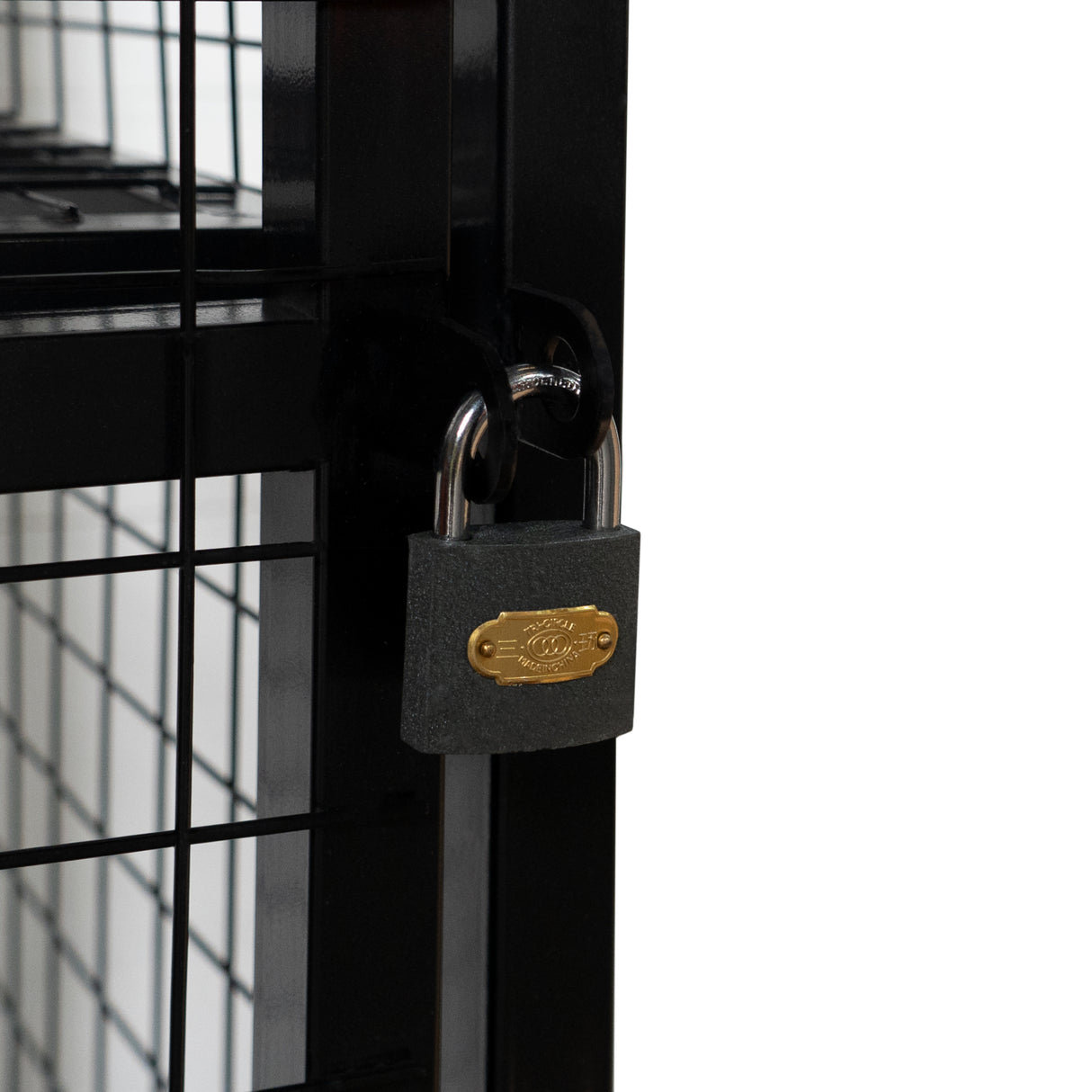 Cage de Rangement Pour 6 Bouteilles de Gaz - Noir