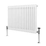 Radiateur Traditionnel à Double Colonne – 600 x 832 mm – Blanc