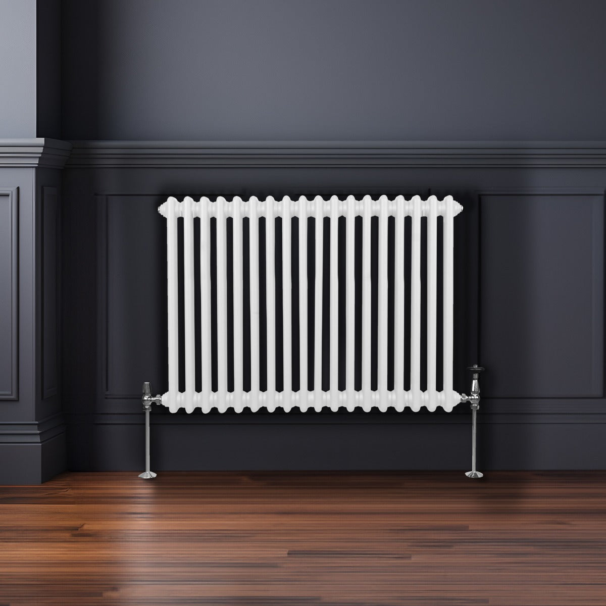 Radiateur Traditionnel à Double Colonne – 600 x 832 mm – Blanc