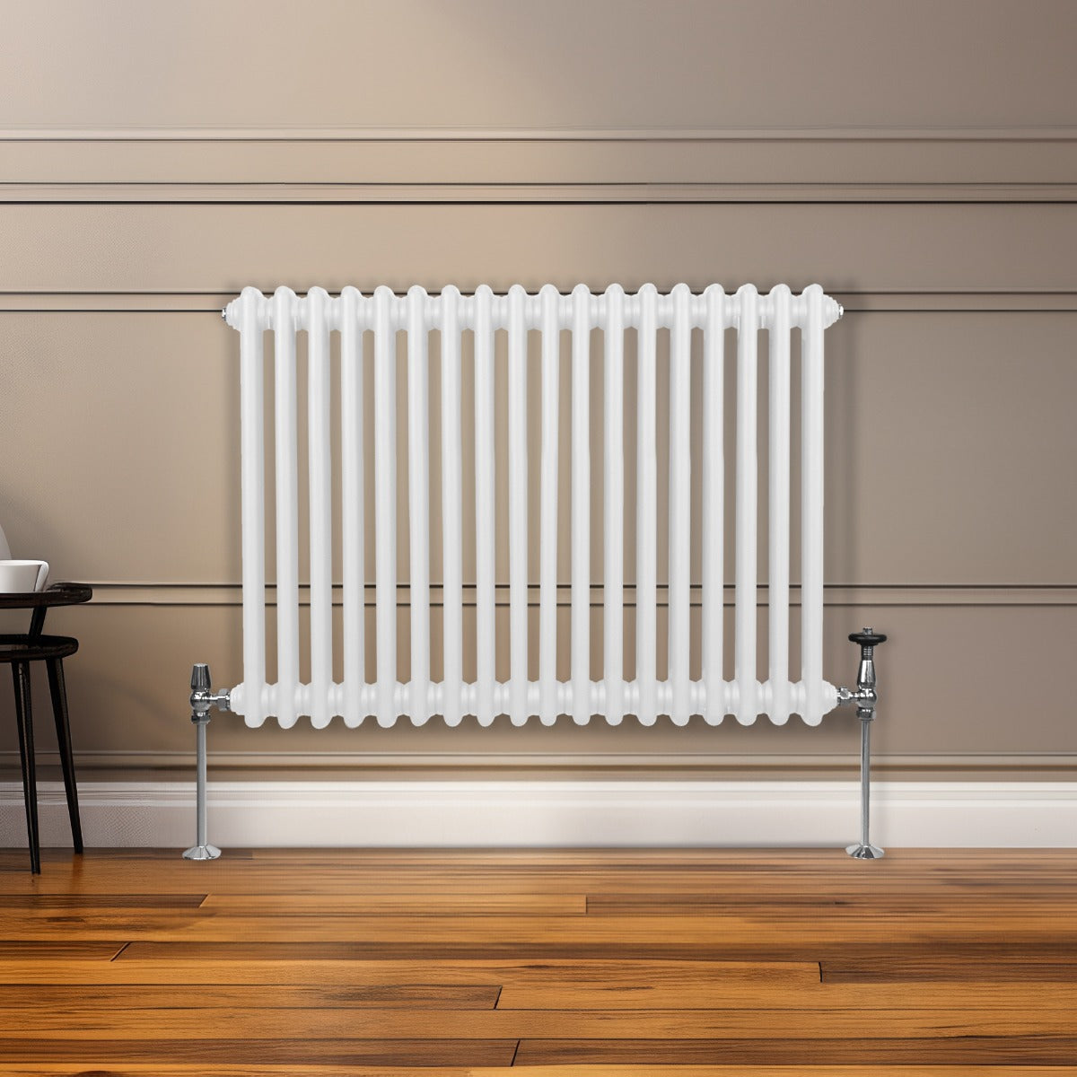 Radiateur Traditionnel à Double Colonne – 600 x 832 mm – Blanc