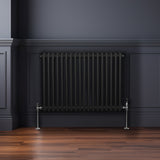 Radiateur Traditionnel à Double Colonne – 600 x 832 mm – Noir