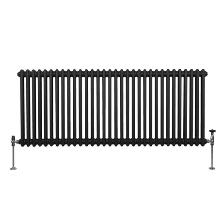 Radiateur Traditionnel à Double Colonne – 600 x 1462 mm – Noir