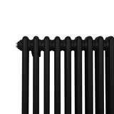 Radiateur Traditionnel à Double Colonne – 600 x 1462 mm – Noir