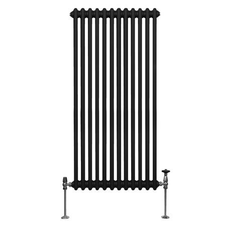 Radiateur Traditionnel à Double Colonne – 1500 x 562 mm – Noir