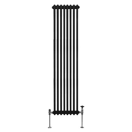 Radiateur Traditionnel à Double Colonne – 1800 x 382 mm – Noir