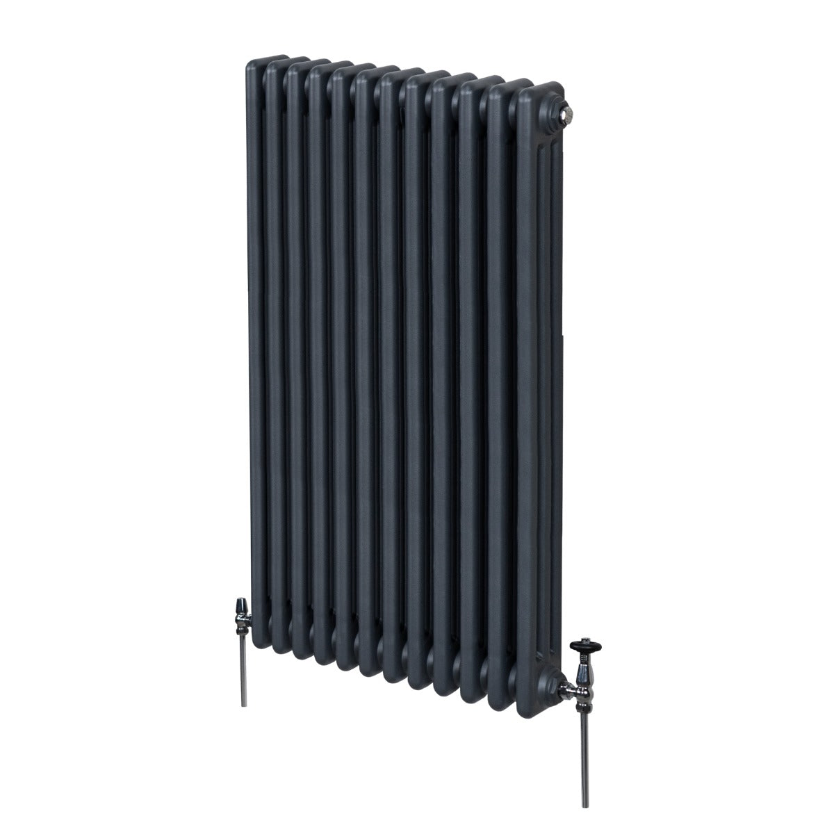 Radiateur Traditionnel à Triple Colonne – 1500 x 562 mm – Gris Anthracite