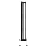 Radiateur Traditionnel à Triple Colonne – 1800 x 202 mm – Noir