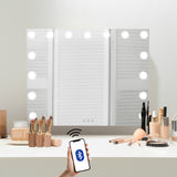 Miroir LED Bluetooth - 58 x 46 cm
