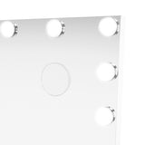 Miroir LED Bluetooth - 80 x 60 cm