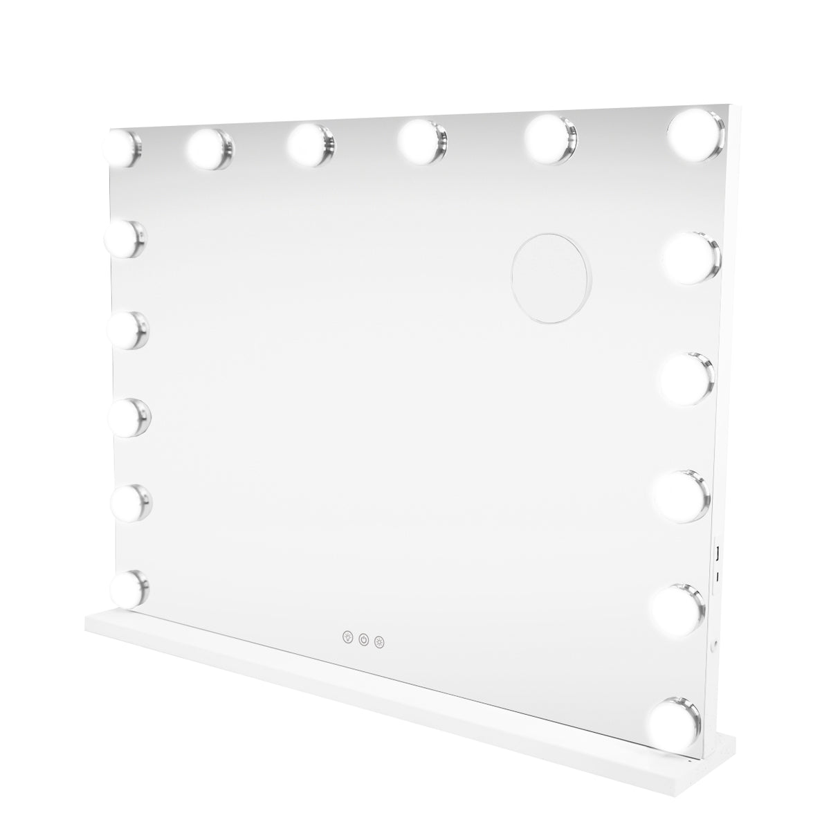 Miroir LED Bluetooth - 80 x 60 cm