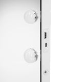 Miroir LED Bluetooth - 80 x 60 cm