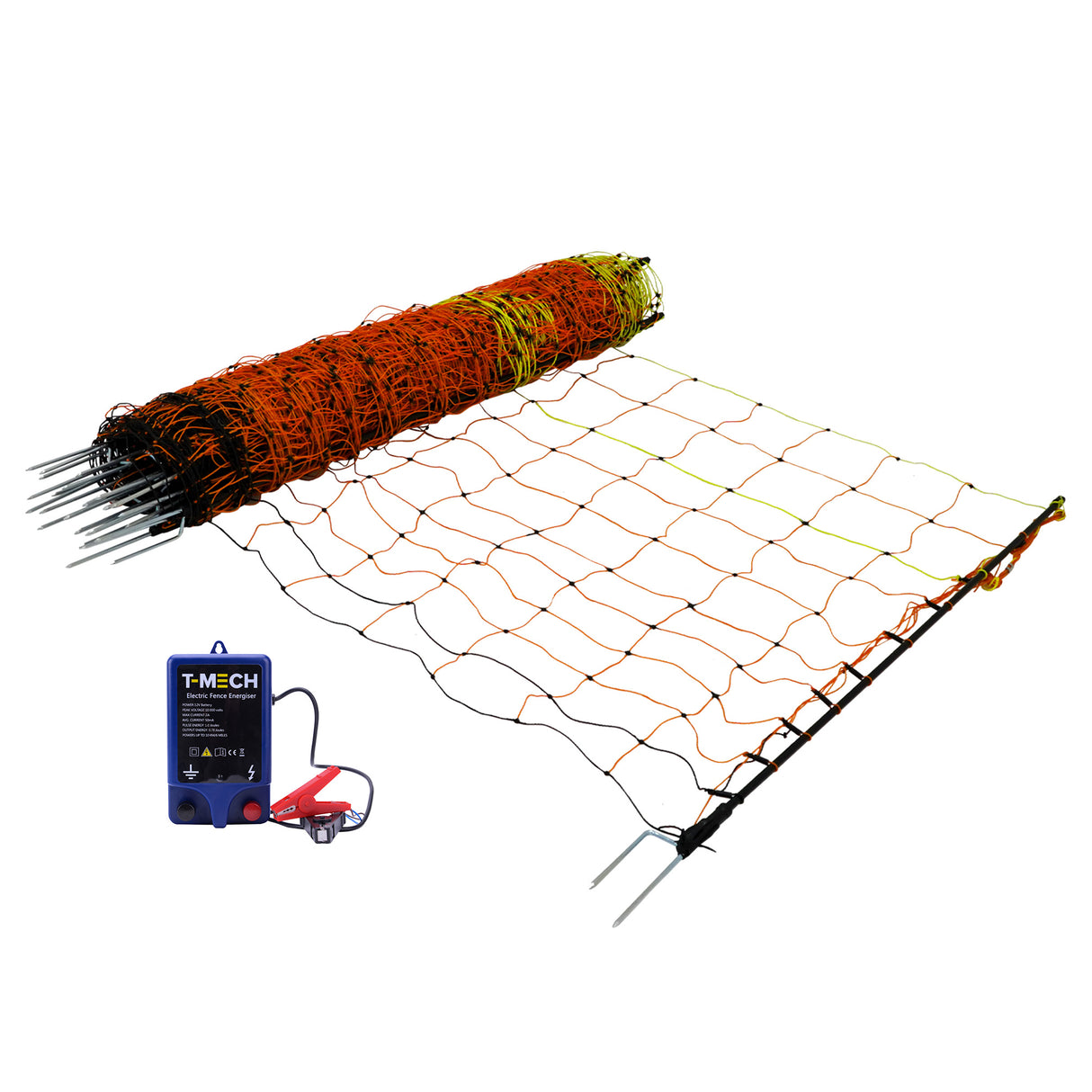 Filet Électrifiable Pour Volaille 50 M & Électrificateur
