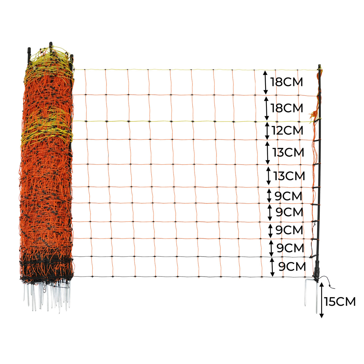 Filet Électrifiable Pour Volaille 50 M & Électrificateur