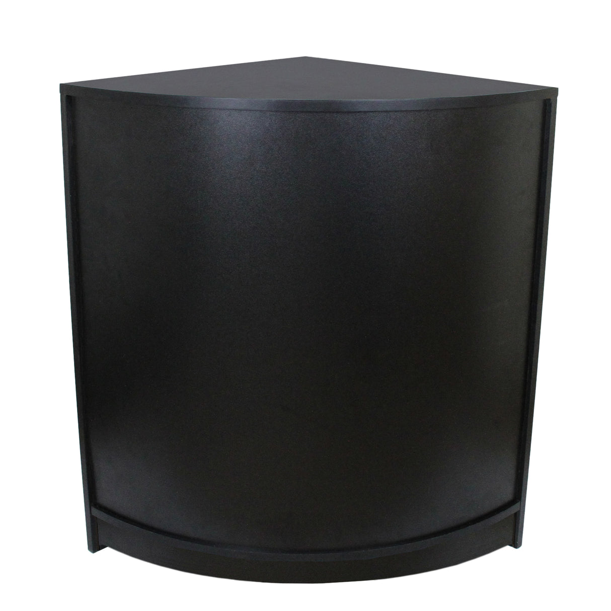 Comptoir de Vente Vitrine de Coin - Noir CM60