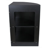 Comptoir de Vente Vitrine de Coin - Noir CM60