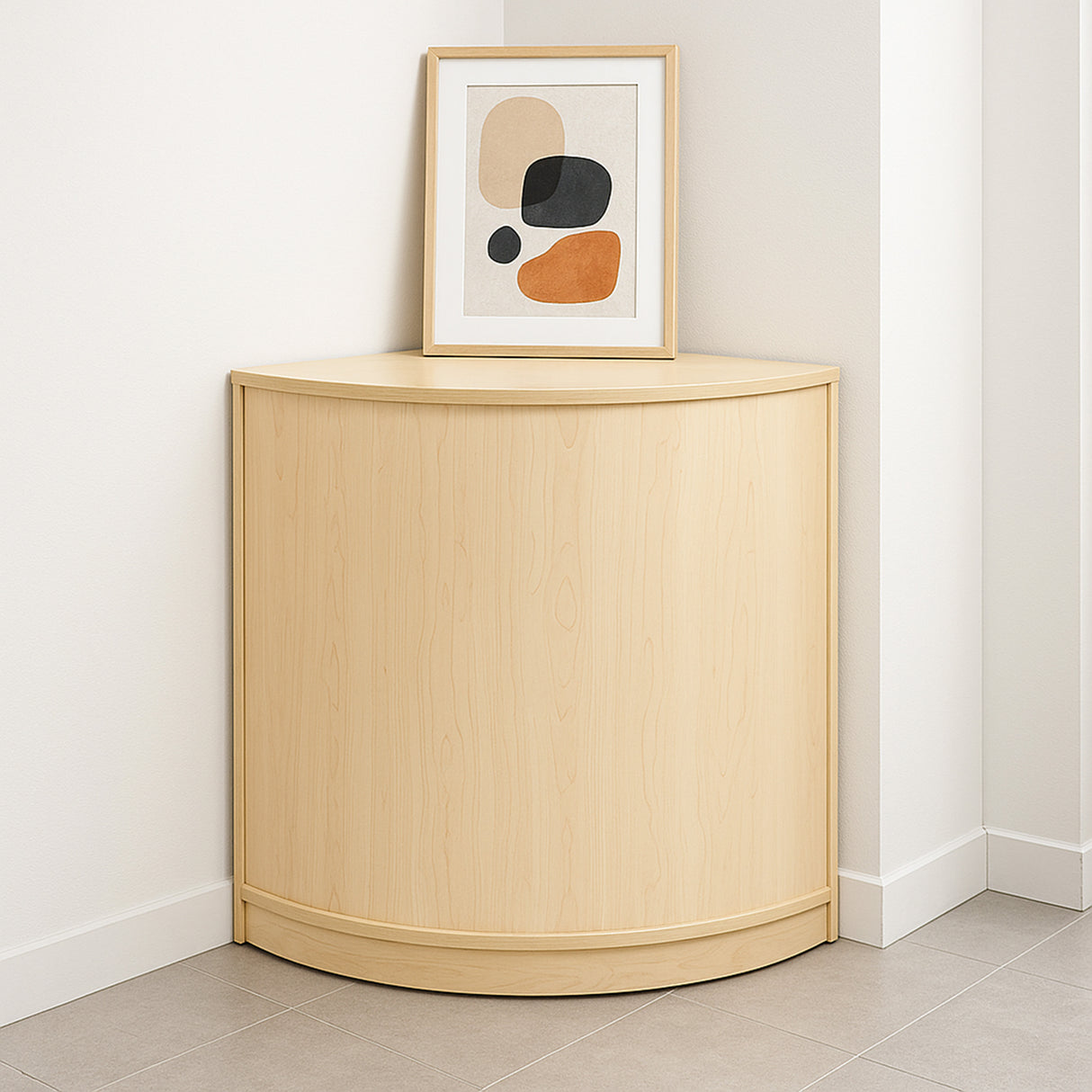 Comptoir de Vente Vitrine de Coin - Érable CM60