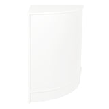 Comptoir de Vente Vitrine de Coin - Blanc CM60
