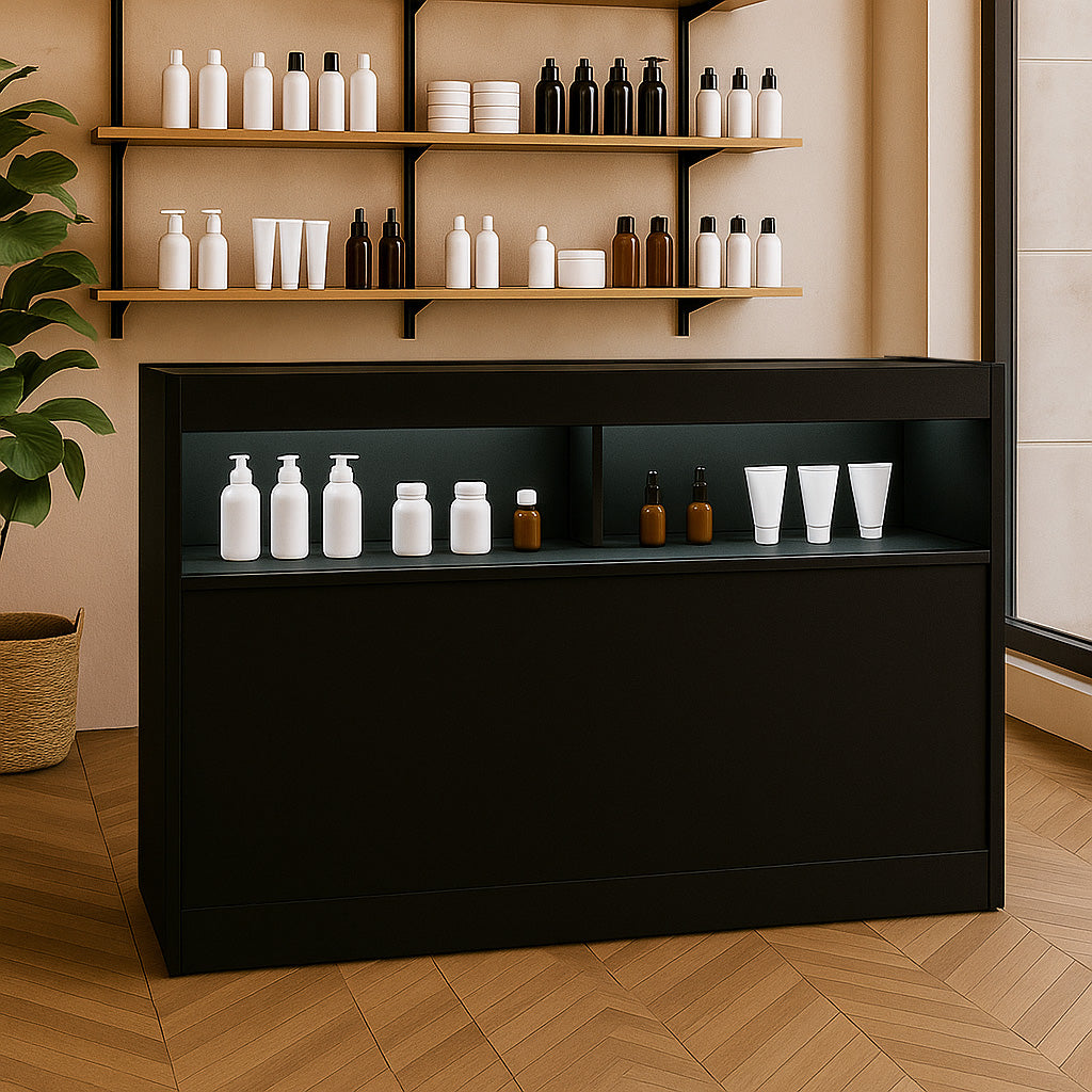 Comptoir de Vente à LED - Noir B1500