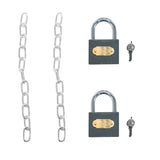 Cage Métallique Rouge de Bouteilles de Gaz – 100 x 140 x 50 cm