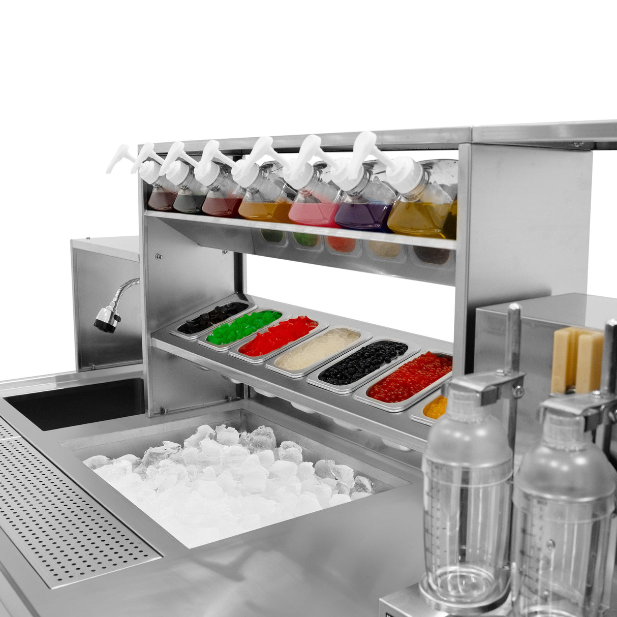 KuKoo - Banc de Travail Pour Bubble Tea Pack Complet