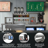 KuKoo - Banc de Travail Pour Bubble Tea Pack Ultime