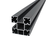 Kit Clôture Panneau Composite Incliné - Marron