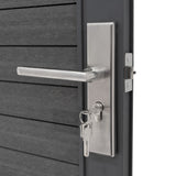 Kit Clôture Portillon en Composite - Gris