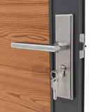 Kit Clôture Portillon en Composite - Marron