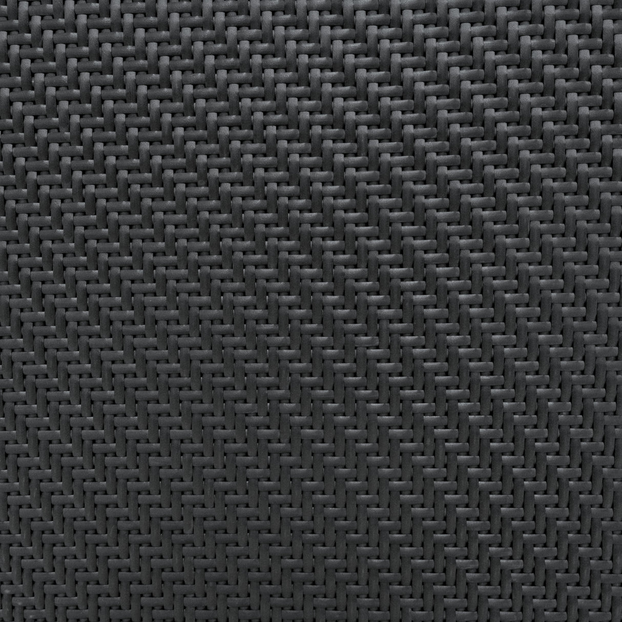 Salon de Jardin Modulaire en Rotin Noir - 6 Pièces