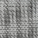 Salon de Jardin Modulaire en Rotin Gris - 6 Pièces