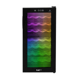 Oriva - Frigo Cave à Vin Commercial avec Éclairage LED