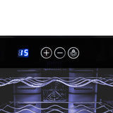 Oriva - Frigo Cave à Vin Commercial avec Éclairage LED