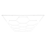 Lot de 10 Panneaux LED Hexagonaux & Bordures