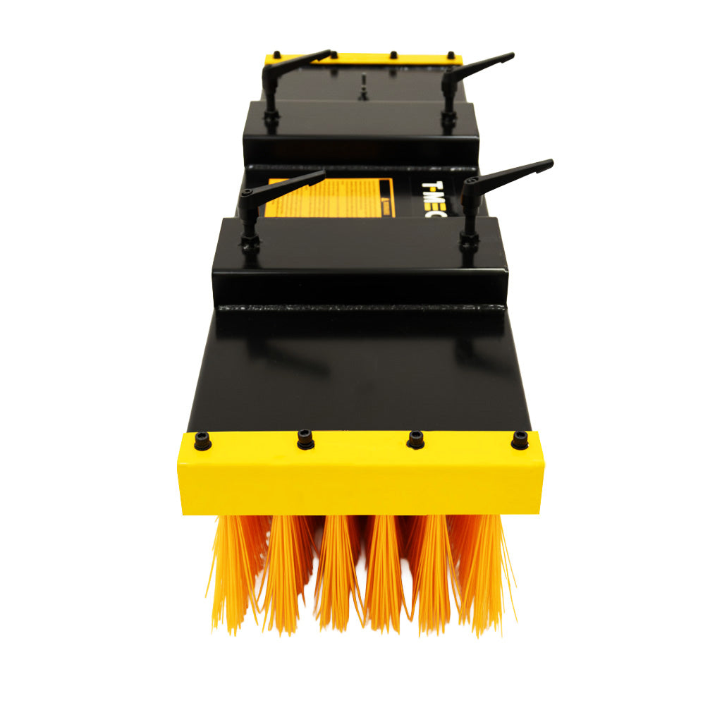 T-Mech Balai Pousseur Pour Chariot Élévateur