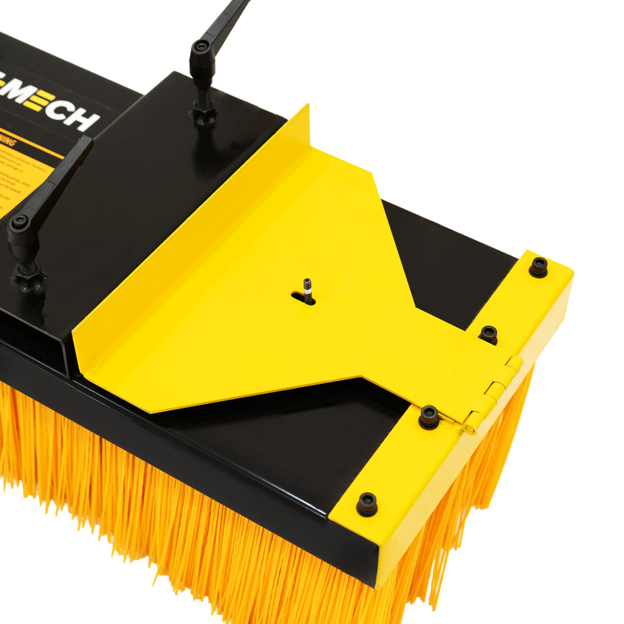 T-Mech Balai Pousseur & Support Pour Chariot Élévateur