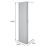 Porte de Douche Coulissante pour Camping-Car - Argent