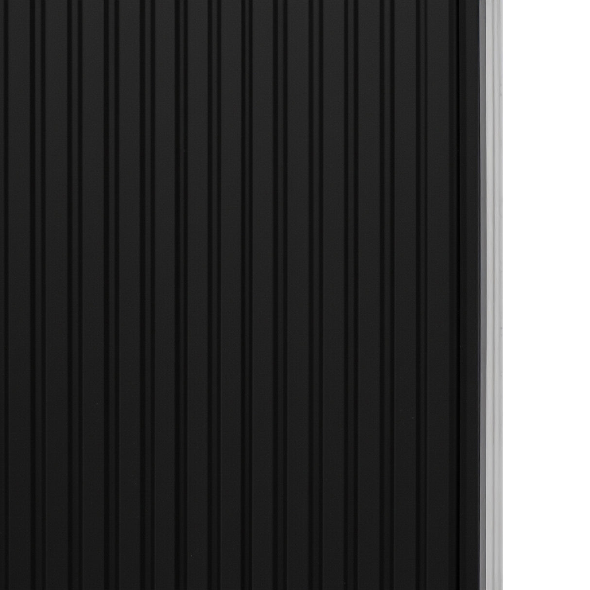 Porte de Douche Coulissante pour Camping-Car - Noir