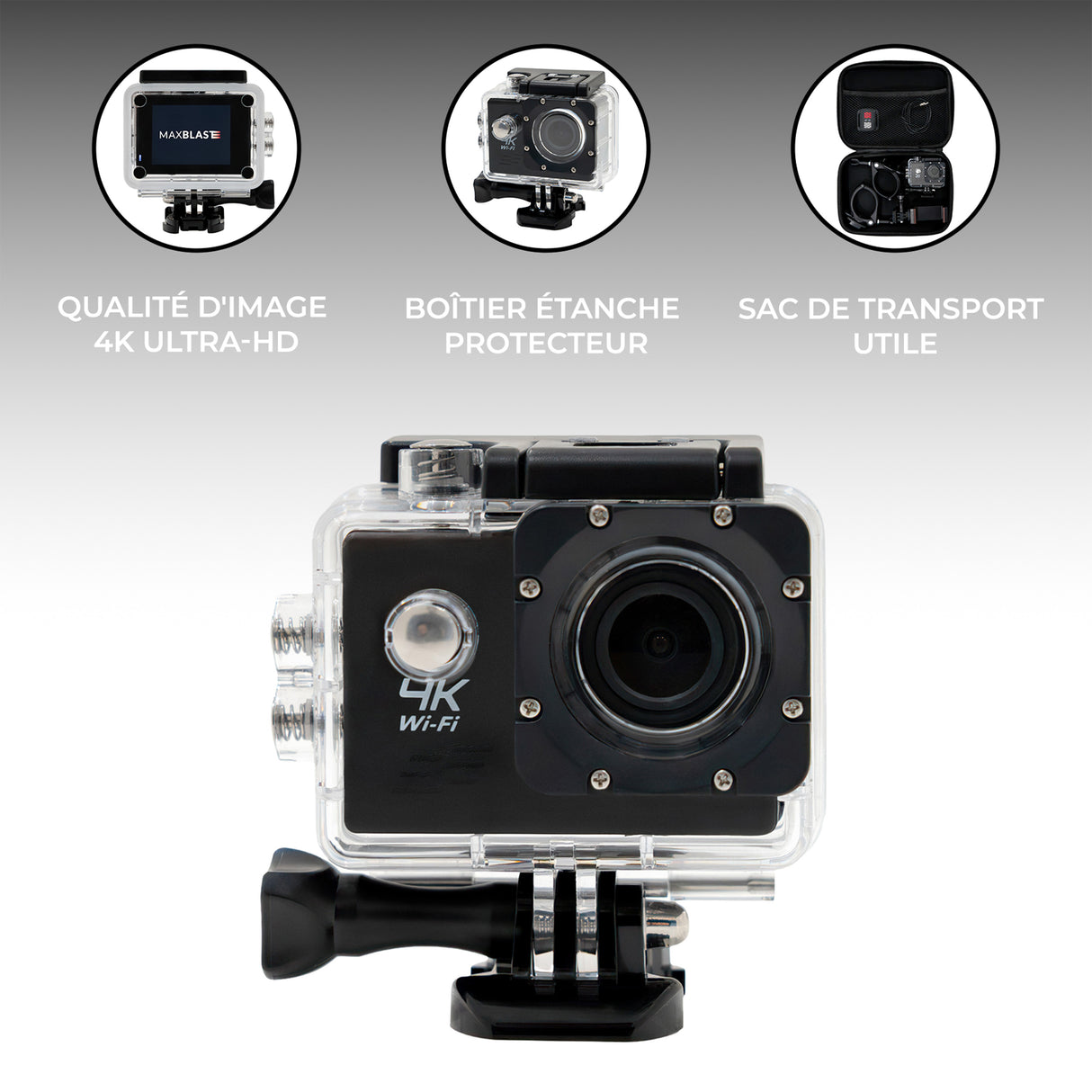 MAXBLAST Caméra d'Inspection Pour Nettoyage de Gouttières