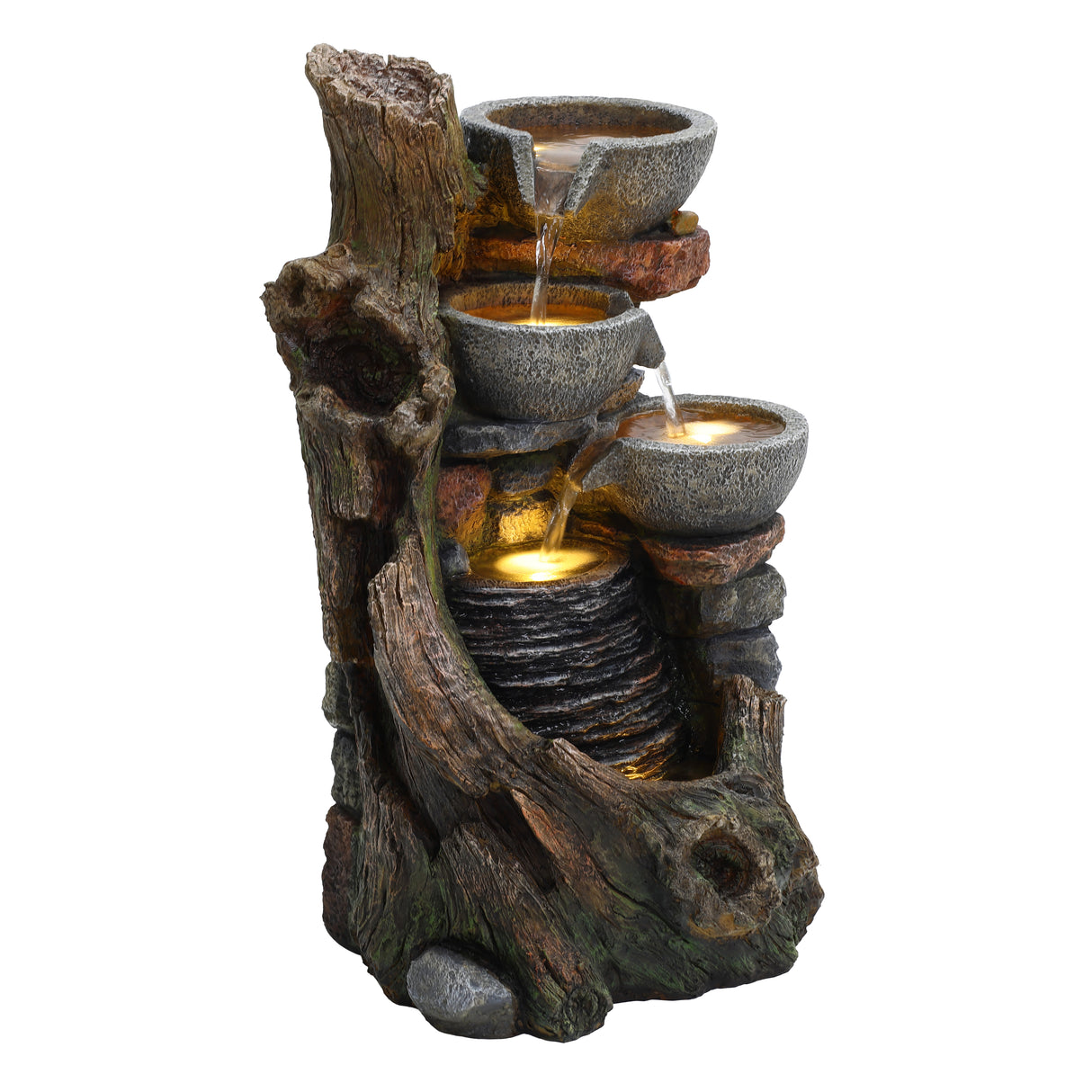 Fontaine de Jardin Éléctrique « Rustic Brook »