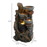 Fontaine de Jardin Éléctrique « Rustic Brook »