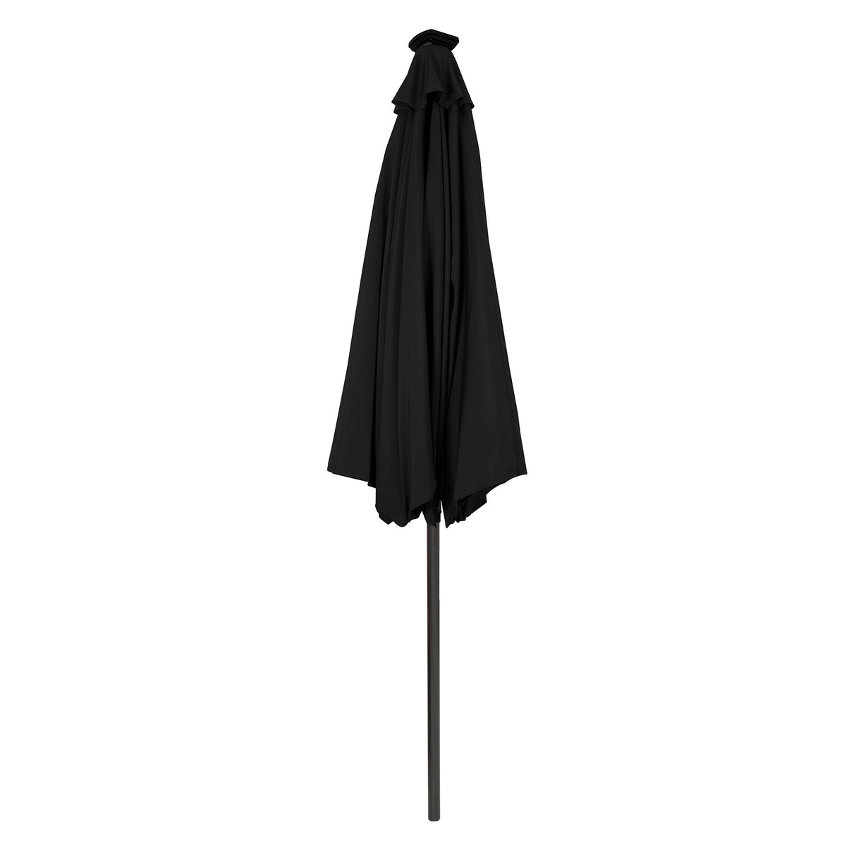 Parasol Inclinable à LED 2,7 m - Noir