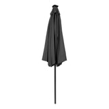 Parasol Inclinable à LED 2,7 m - Gris