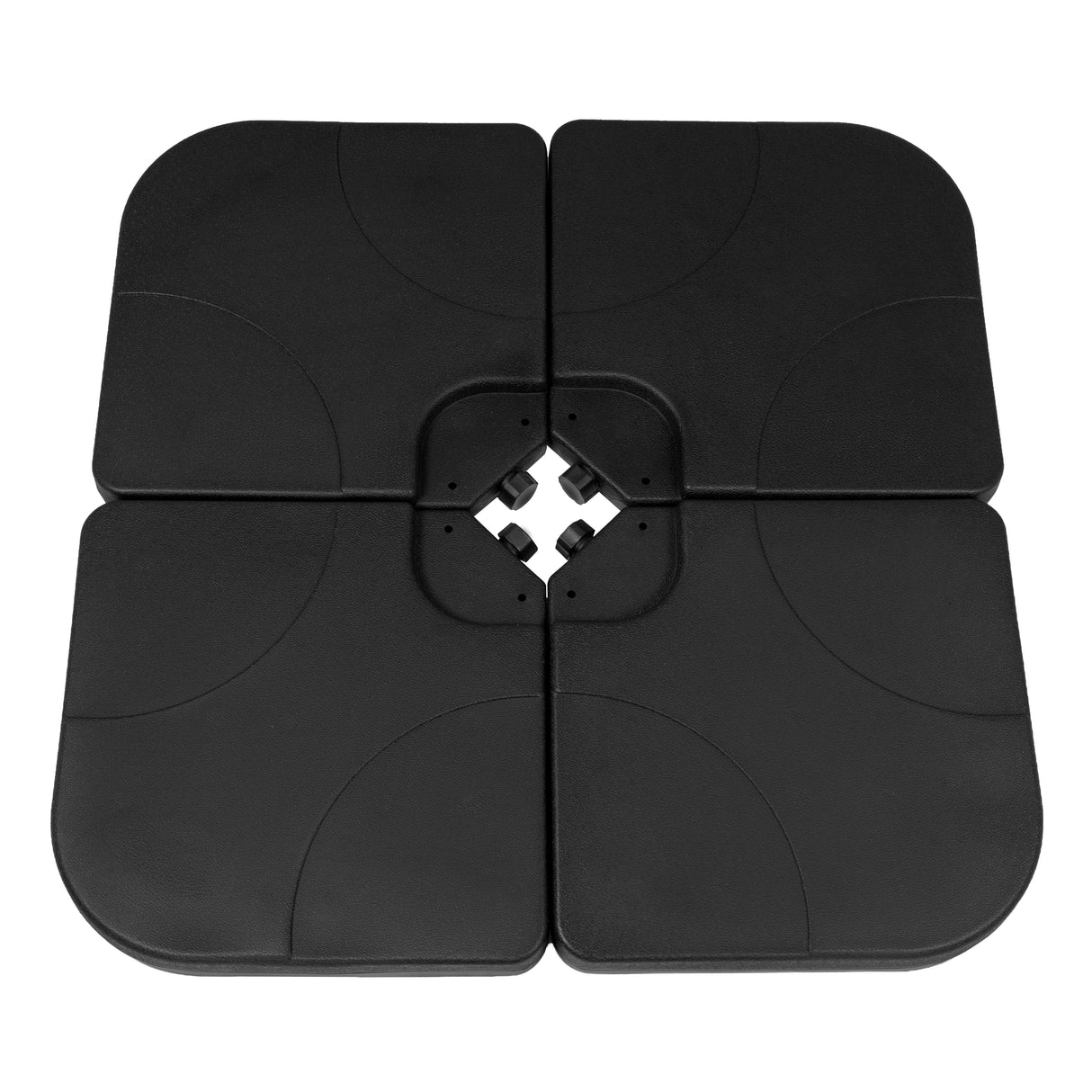 Pied Carré pour Parasol Déporté (4 Coins Carrés)