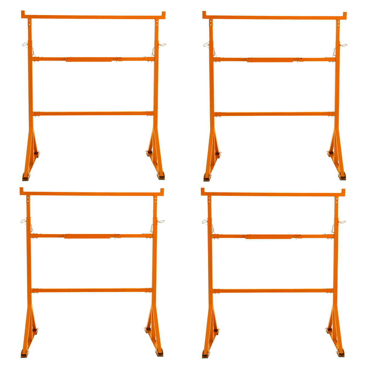 Lot de 4 Tréteaux de Maçon
