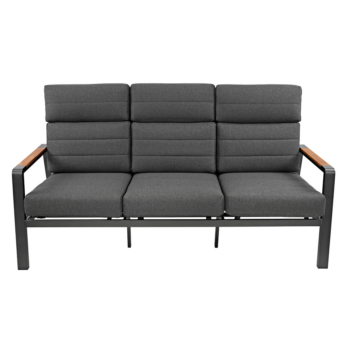 Salon de Jardin Inclinable 5 Places avec Brasero