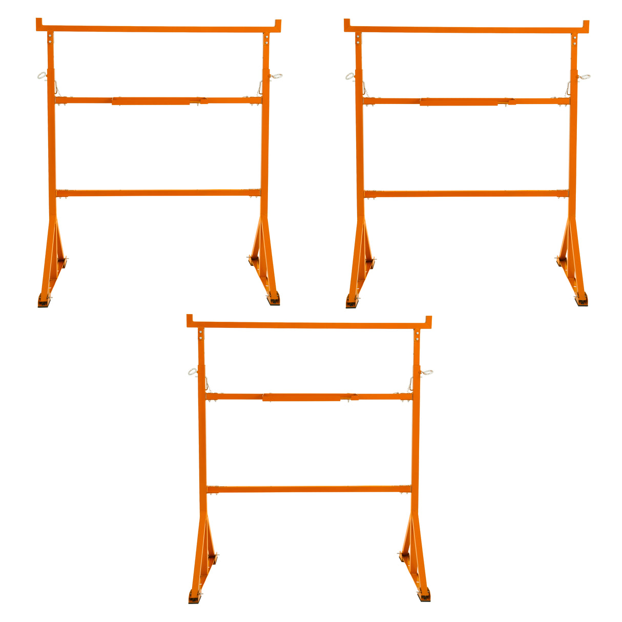 Lot de 3 Tréteaux de Maçon