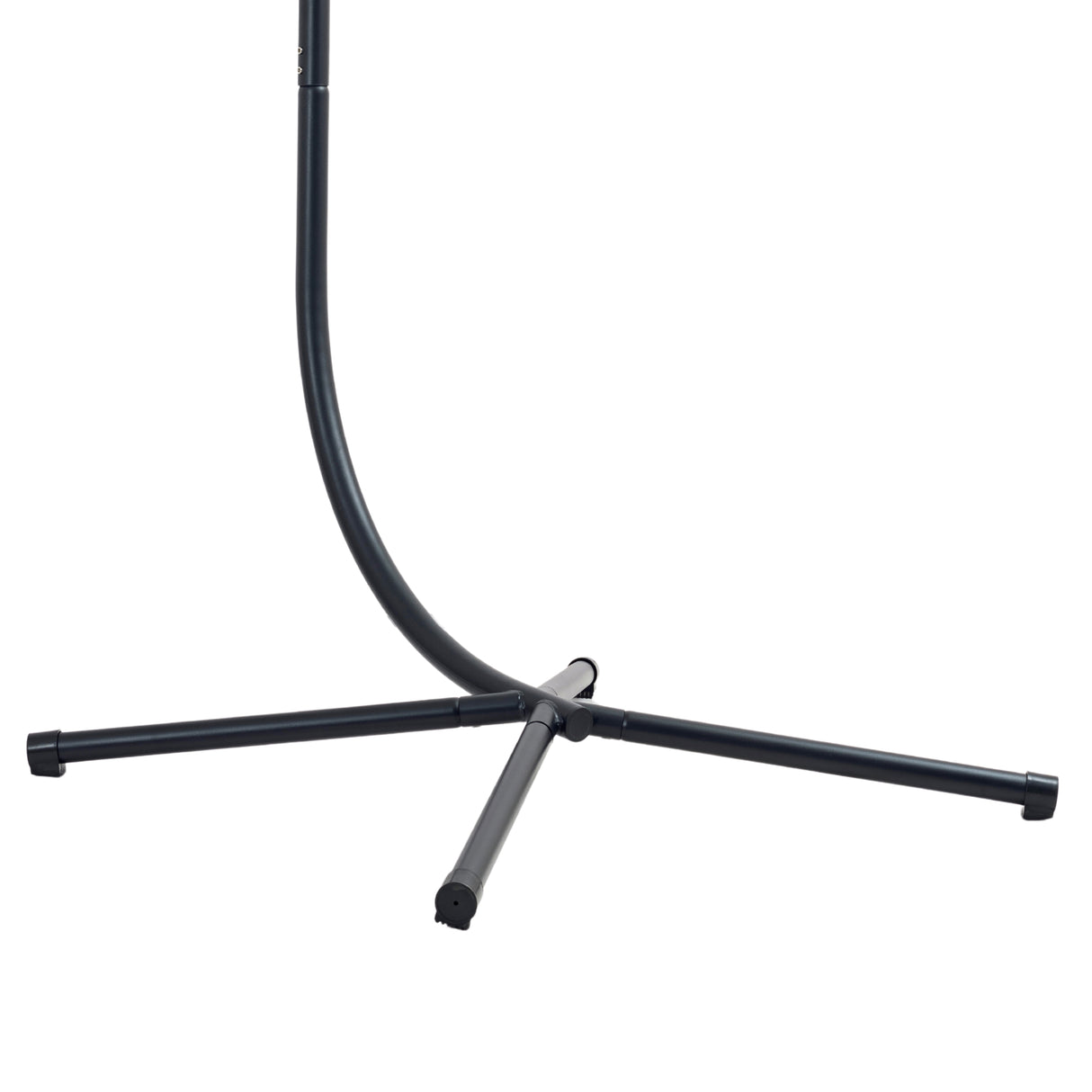 Fauteuil Œuf Suspendu en Rotin - Noir