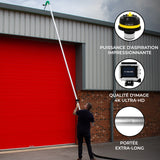 MAXBLAST Lot de Aspirateur Industriel 50 L, Perche Pour Gouttières & Caméra d'Inspection