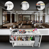 Station pour Bar à Cocktails Premium