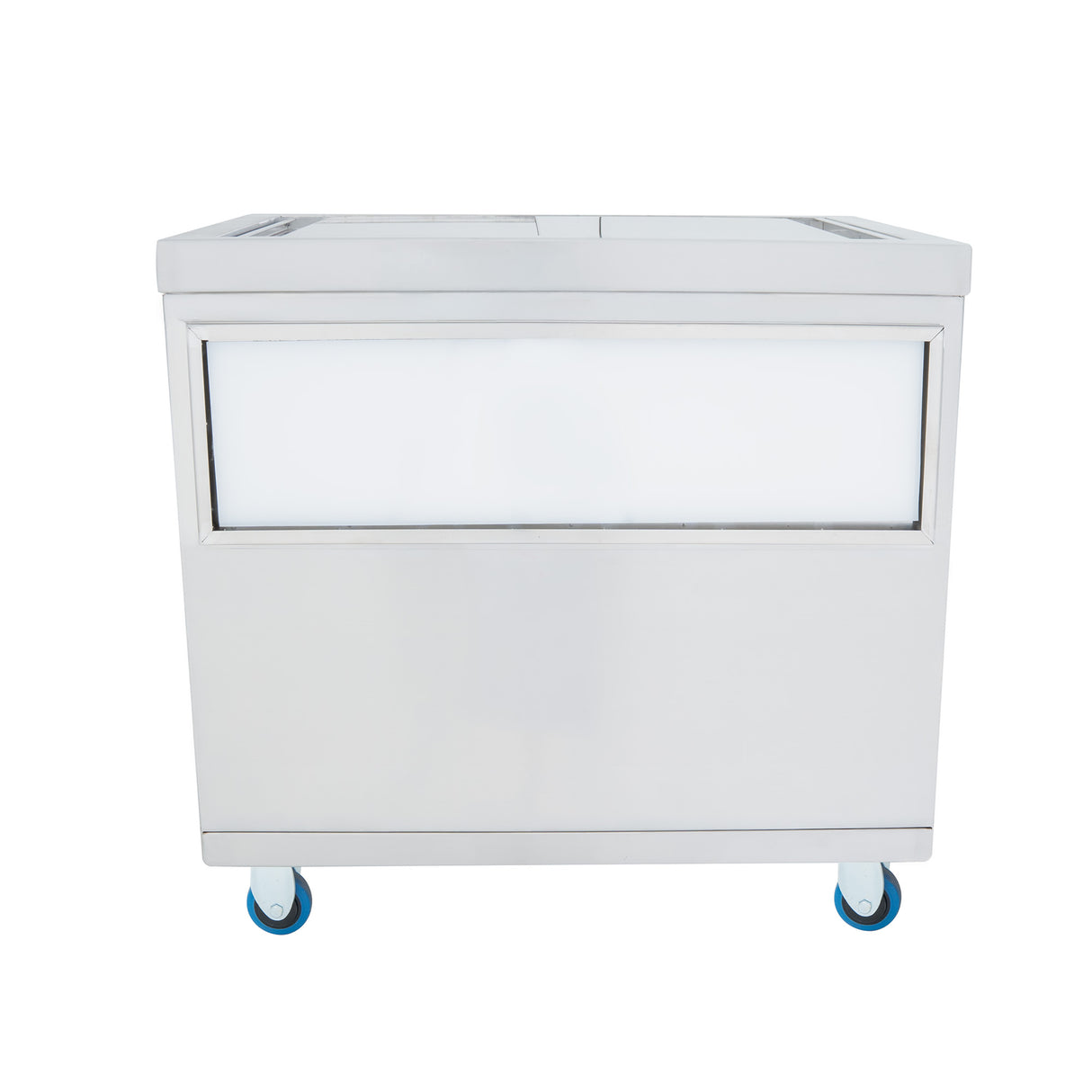 Bac à Glaçons Mobile 86 L en Inox